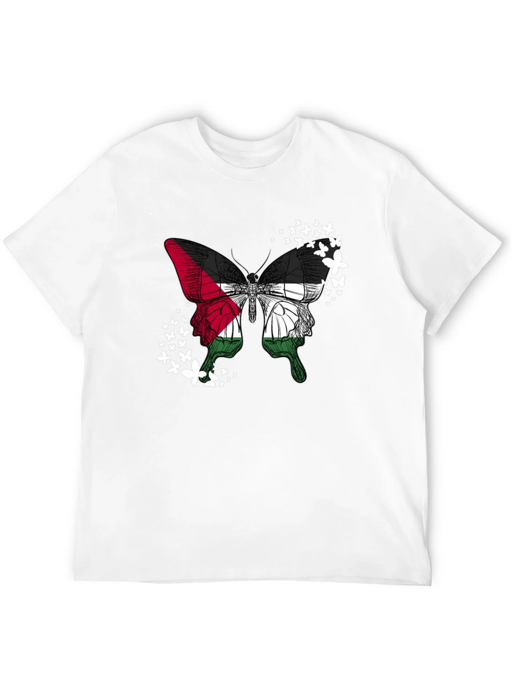 Palestinian Flag Butterfly T-Shirt product image 10