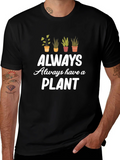 Always Have a Plant Black Graphic Tee product image 1