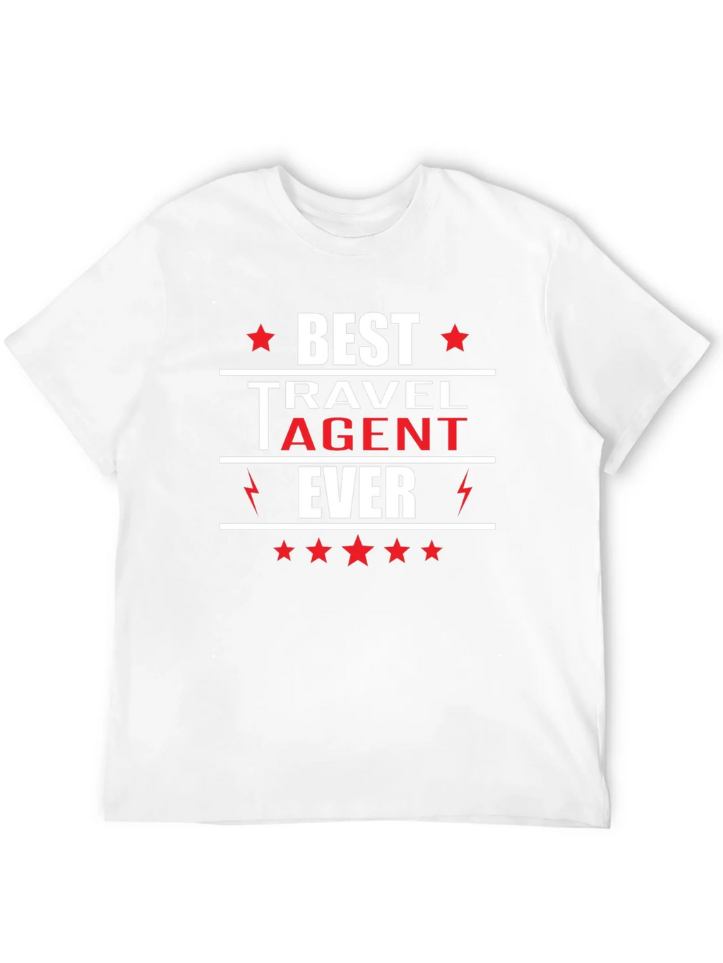 Best Travel Agent Ever T-Shirt Black product image 11