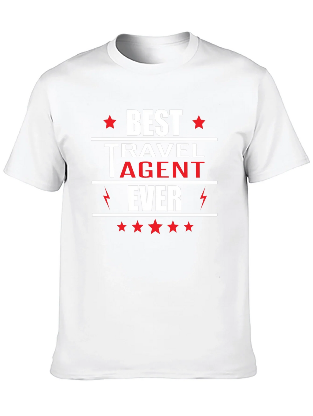 Best Travel Agent Ever T-Shirt Black product image 9