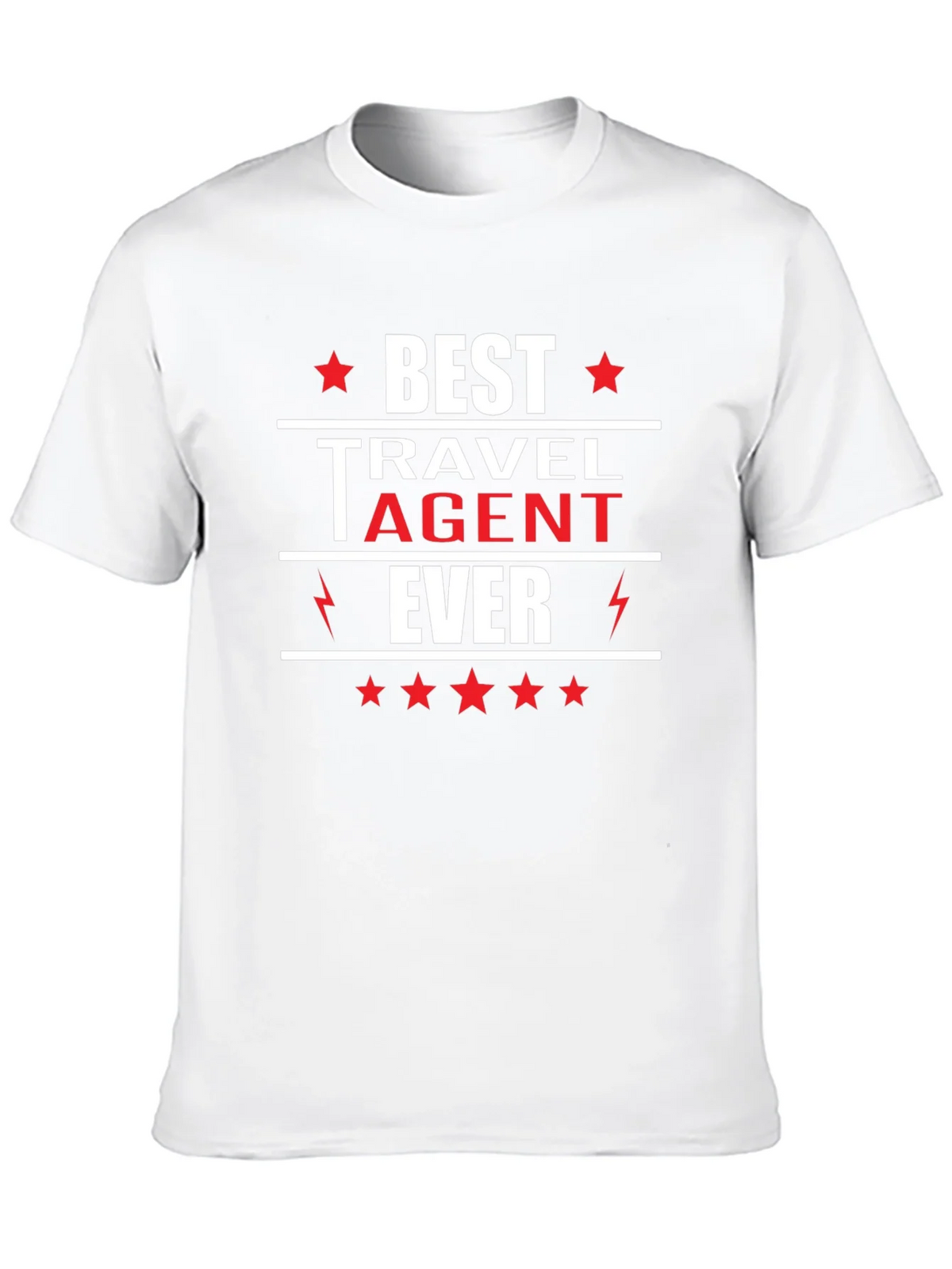 Best Travel Agent Ever T-Shirt Black product image 9