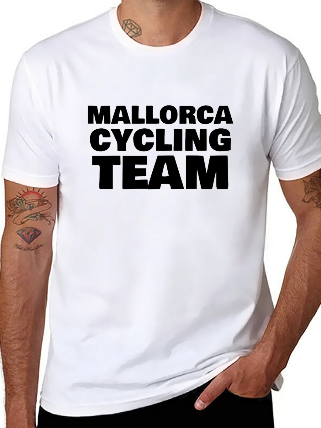 Mallorca Cycling Team Black T-Shirt product image 7