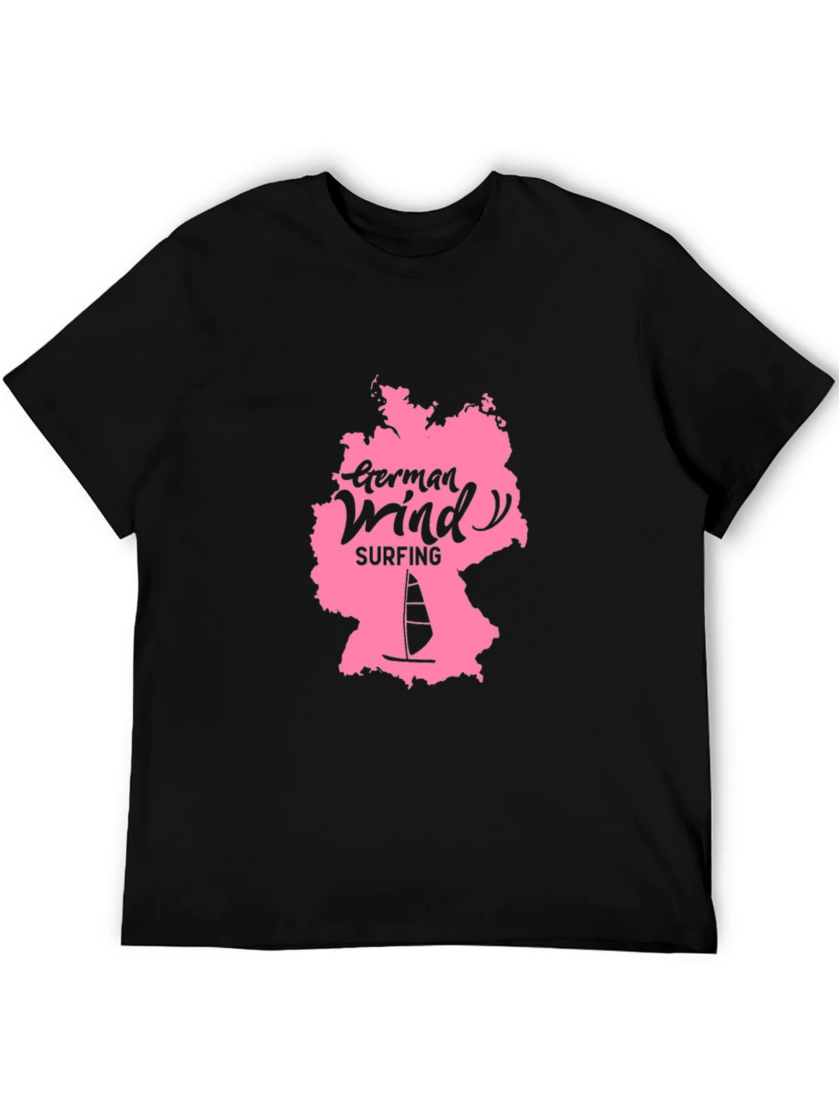 German Windsurfing Black Tee product image 5