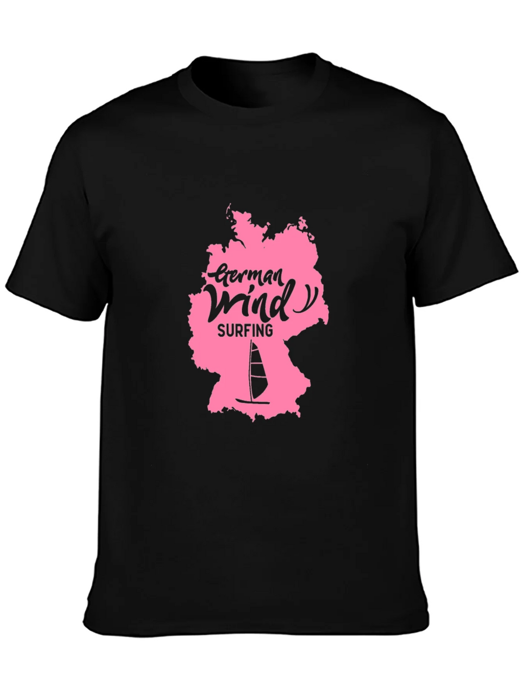 German Windsurfing Black Tee product image 3