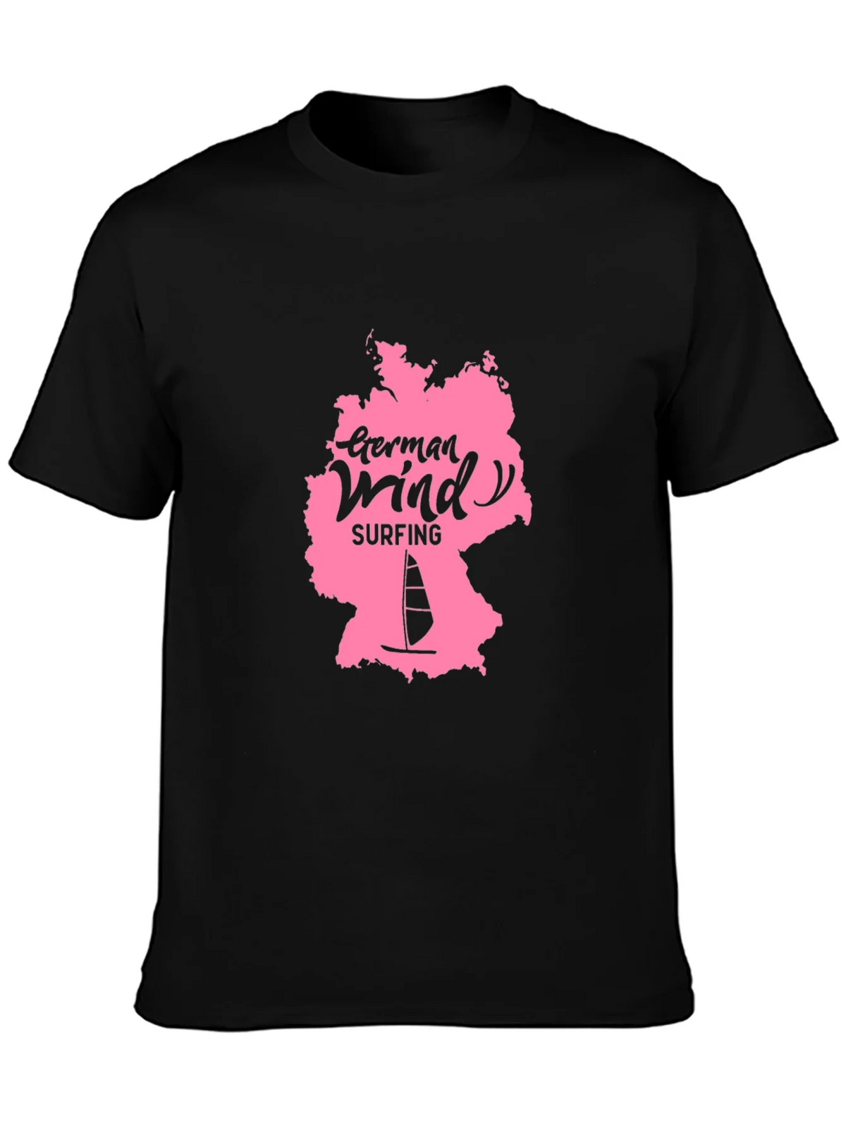 German Windsurfing Black Tee product image 3