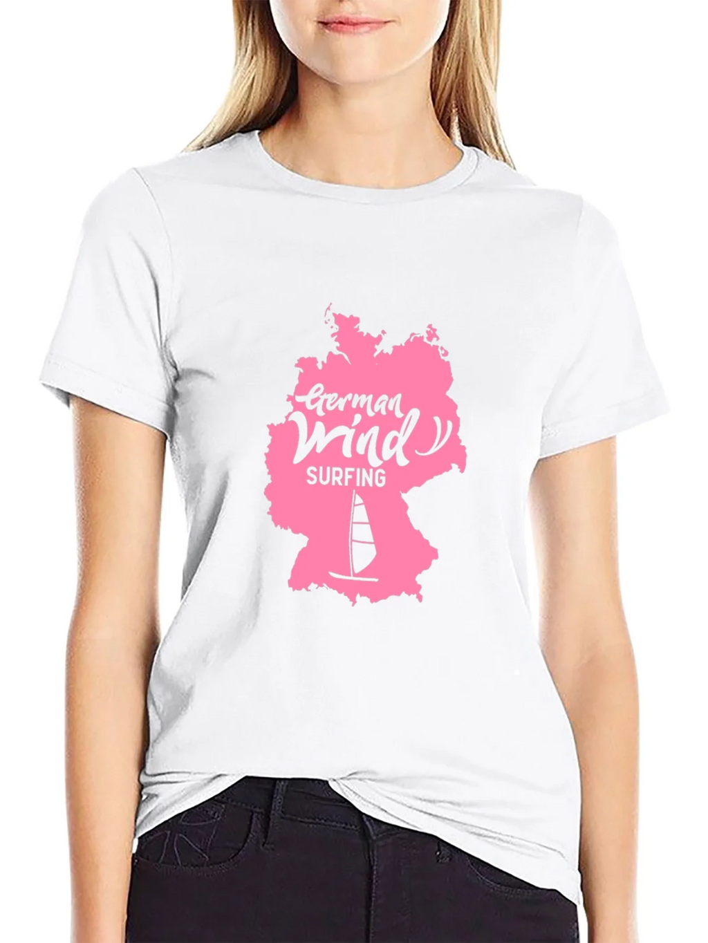 German Windsurfing Black Tee product image 8