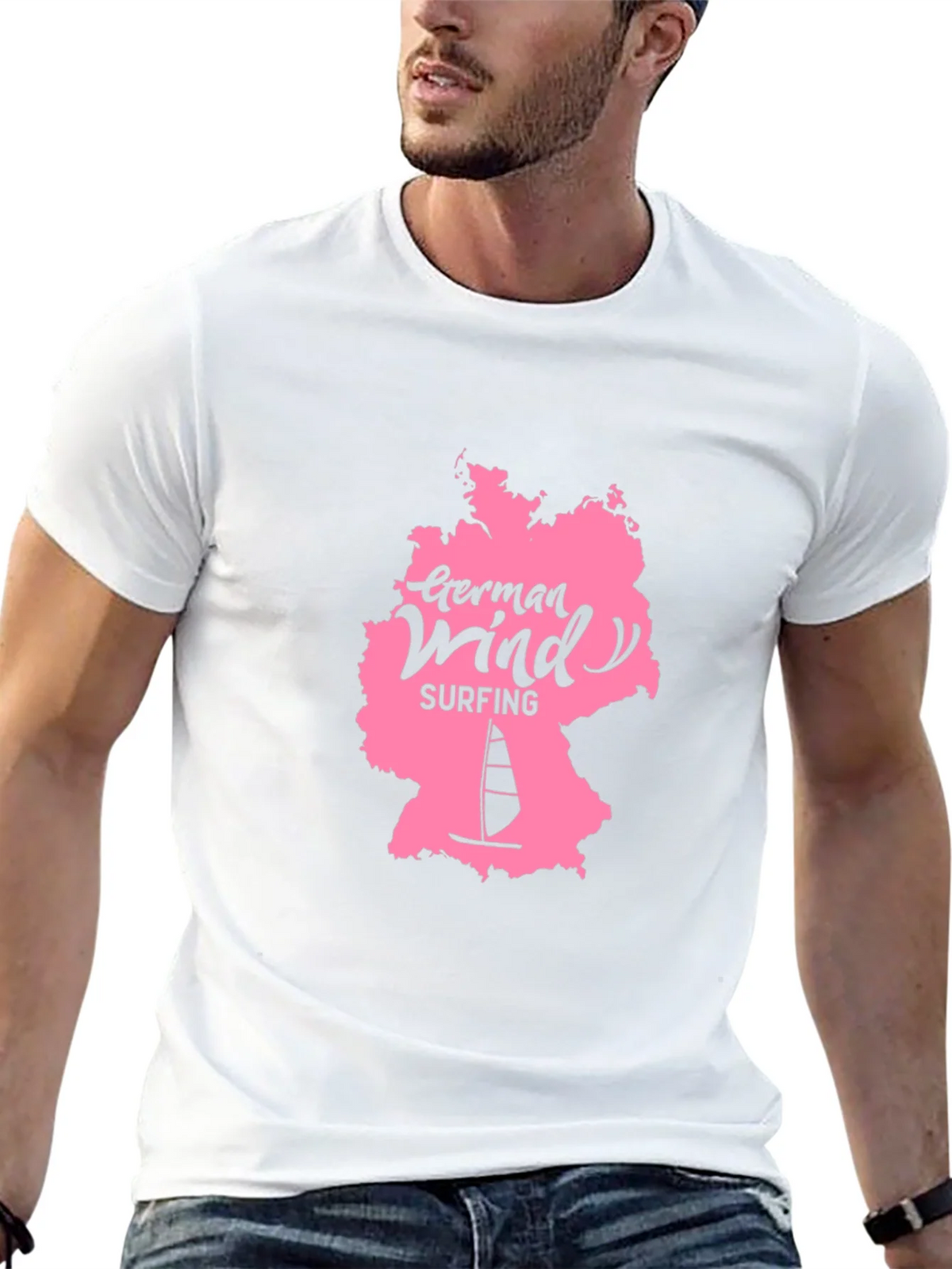German Windsurfing Black Tee product image 12
