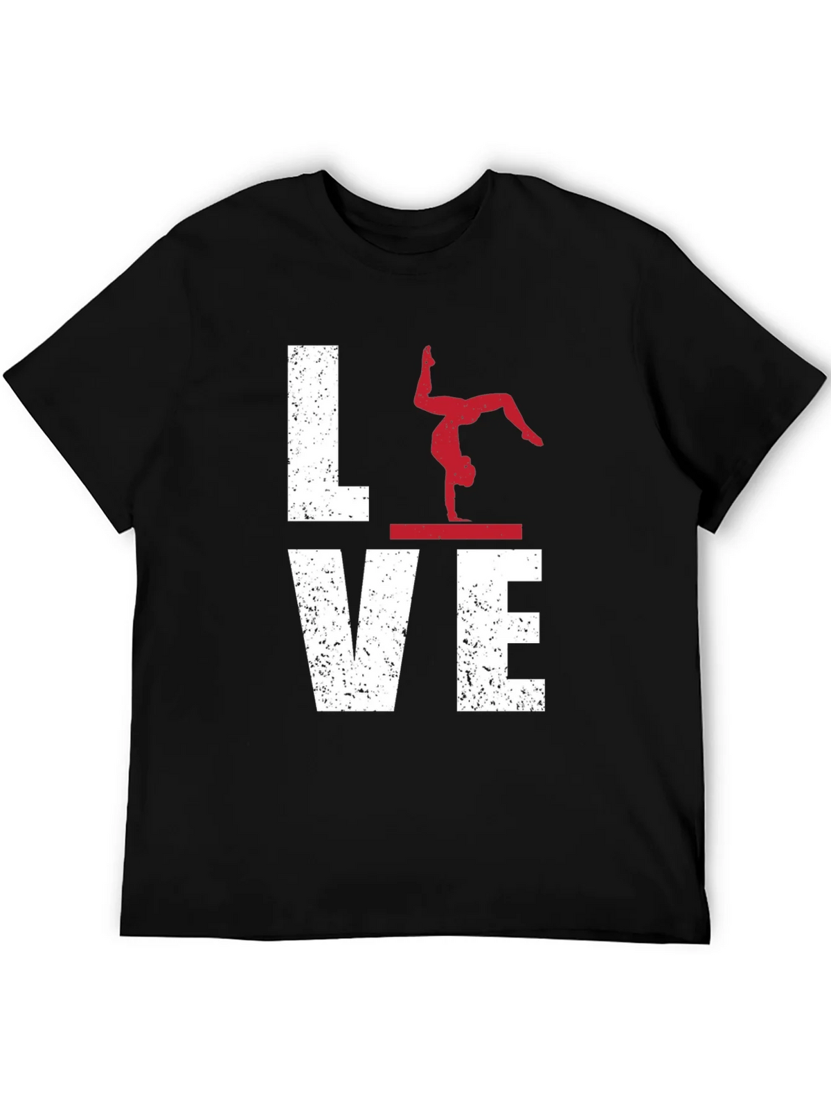 Gymnastics LOVE Graphic Tee product image 5