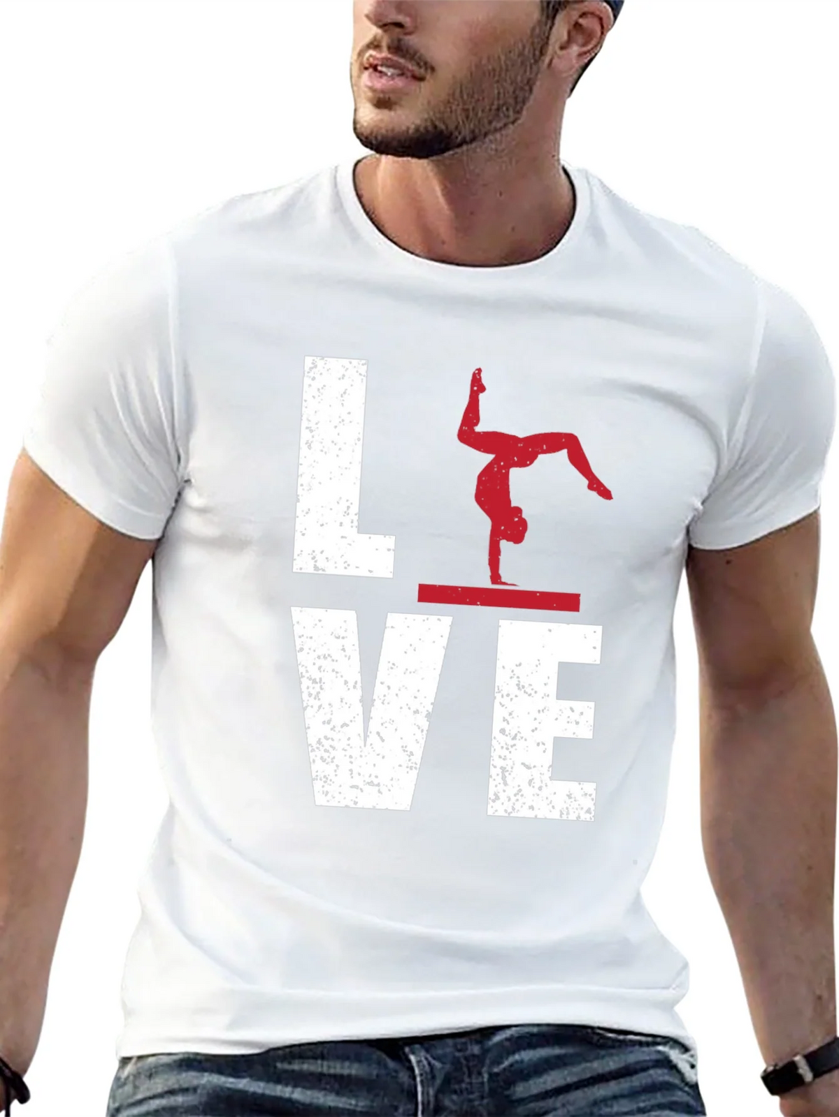 Gymnastics LOVE Graphic Tee product image 12