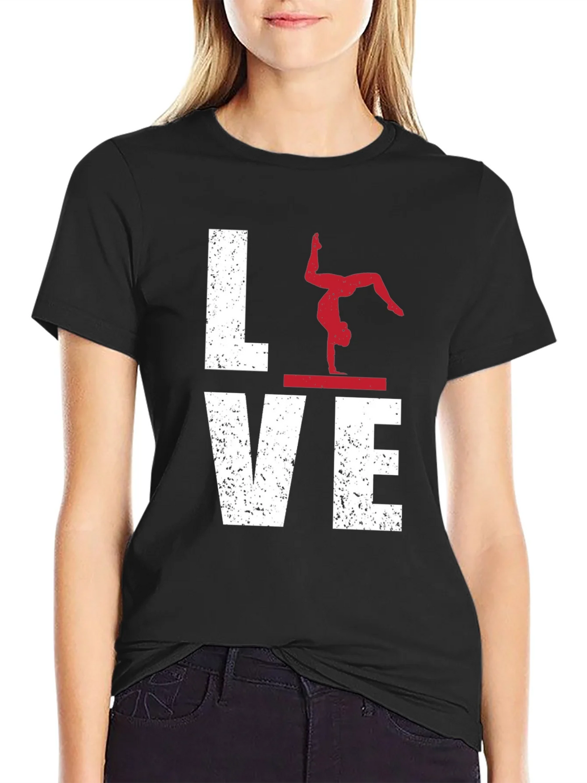 Gymnastics LOVE Graphic Tee product image 2