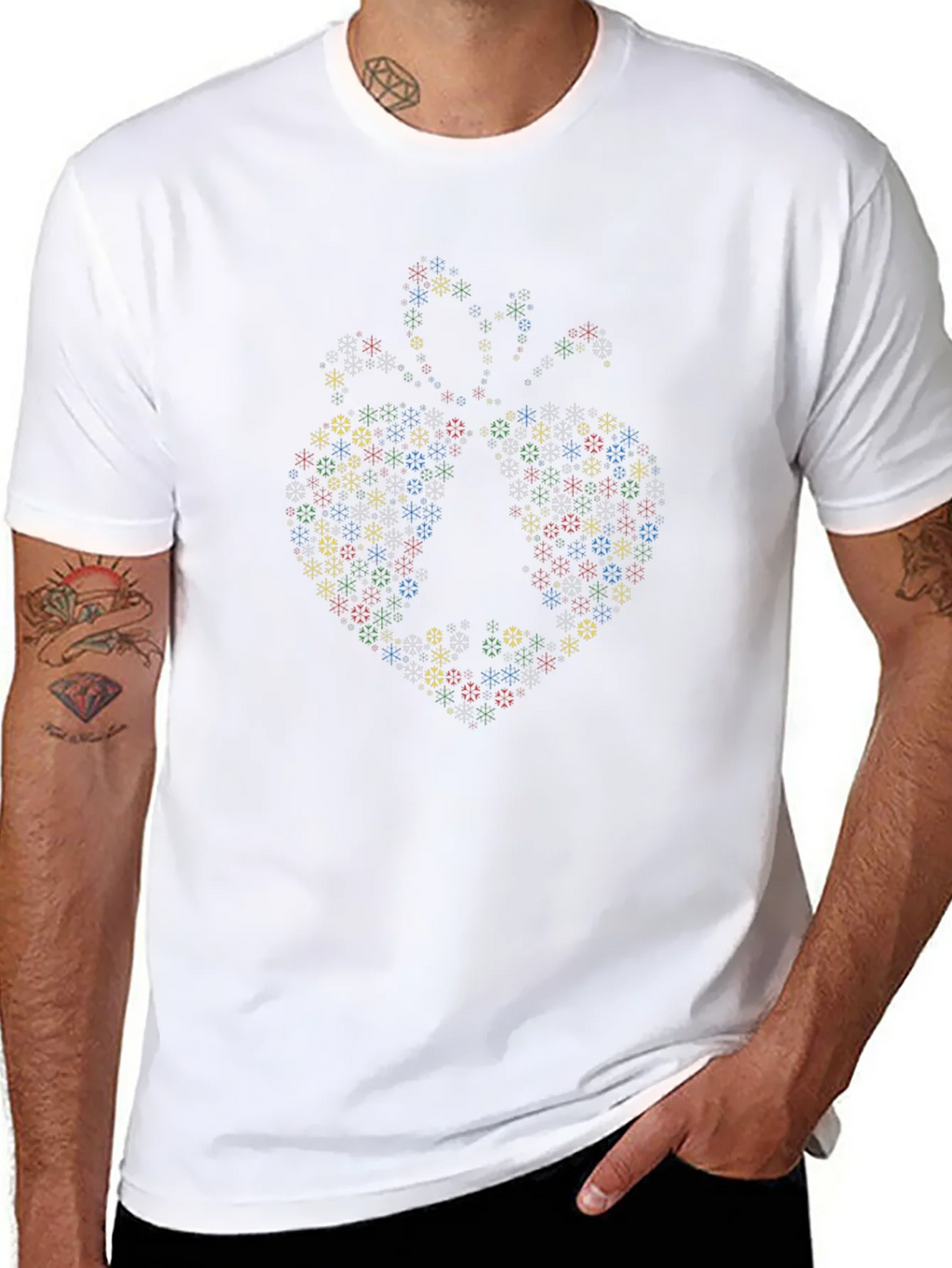 Colorful Alsace Heart T-Shirt product image 7