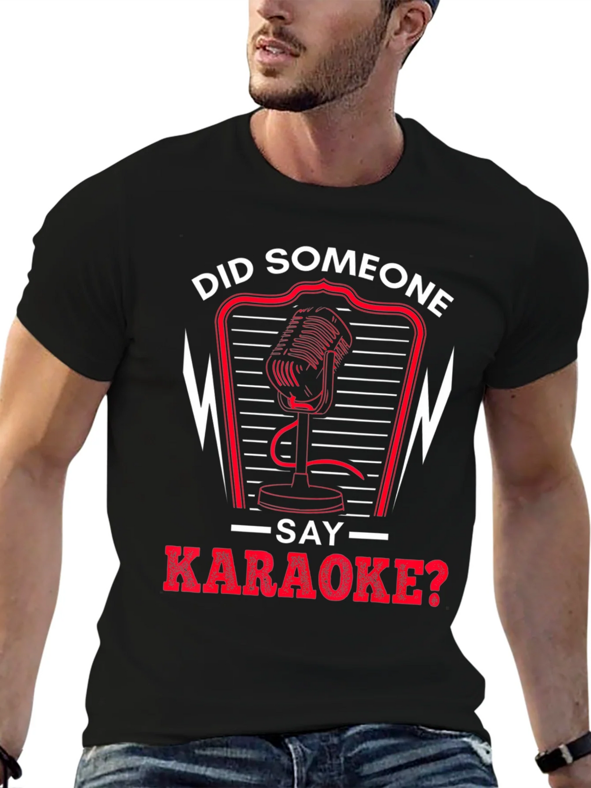 Did Someone Say Karaoke T-Shirt product image 6