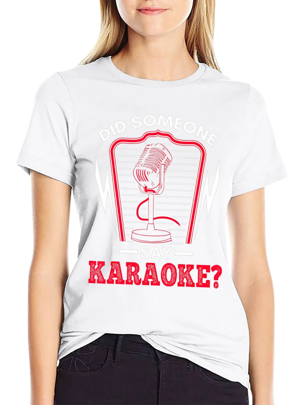Did Someone Say Karaoke T-Shirt product image 8