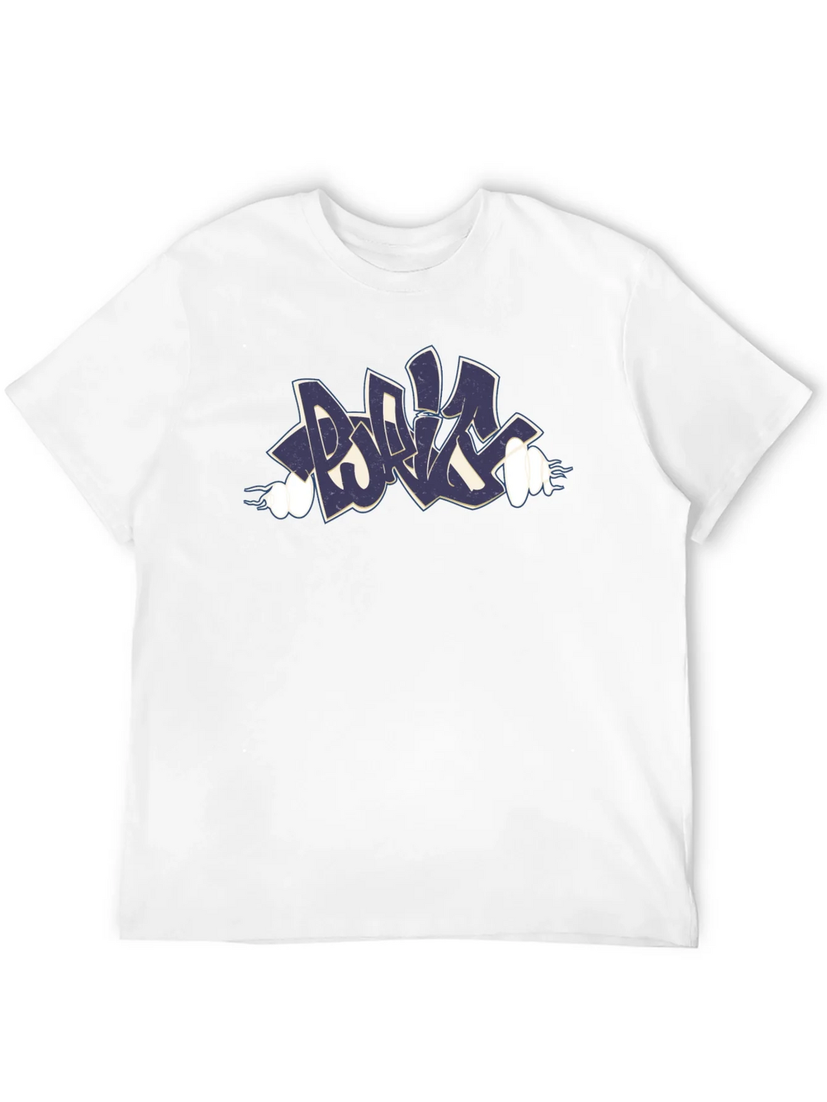 Graffiti Style Graphic Tee - Black product image 3