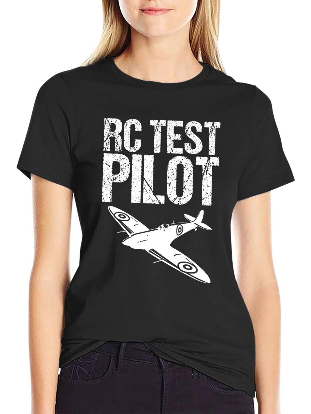 RC Test Pilot T-Shirt - Airplane Graphic Tee product image 2