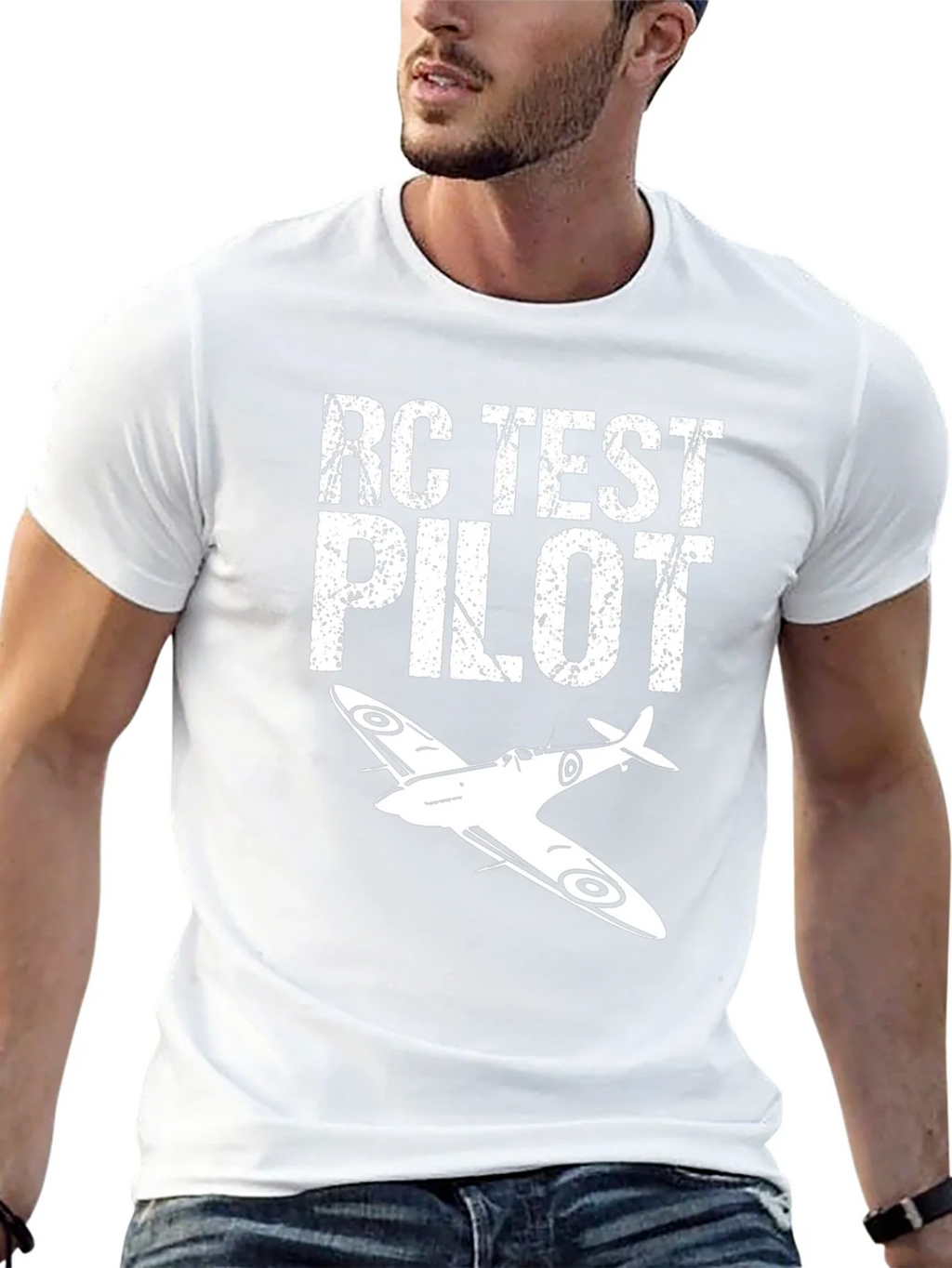 RC Test Pilot T-Shirt - Airplane Graphic Tee product image 12