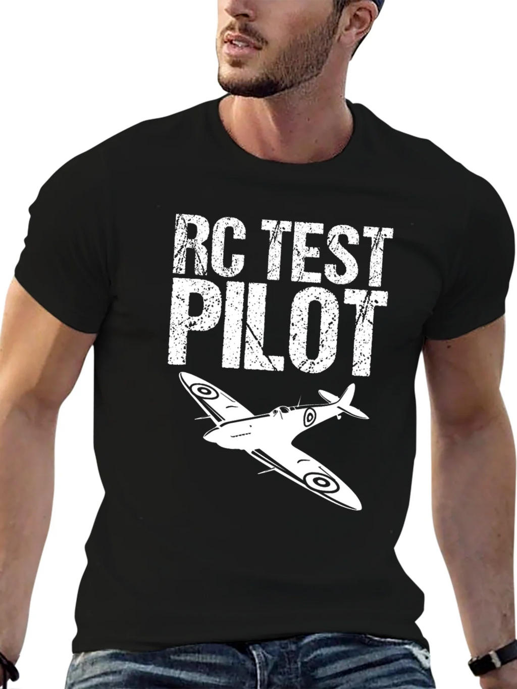RC Test Pilot T-Shirt - Airplane Graphic Tee product image 6