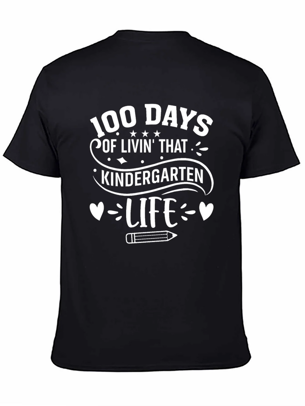 100 Days Kindergarten Life T-Shirt product image 4