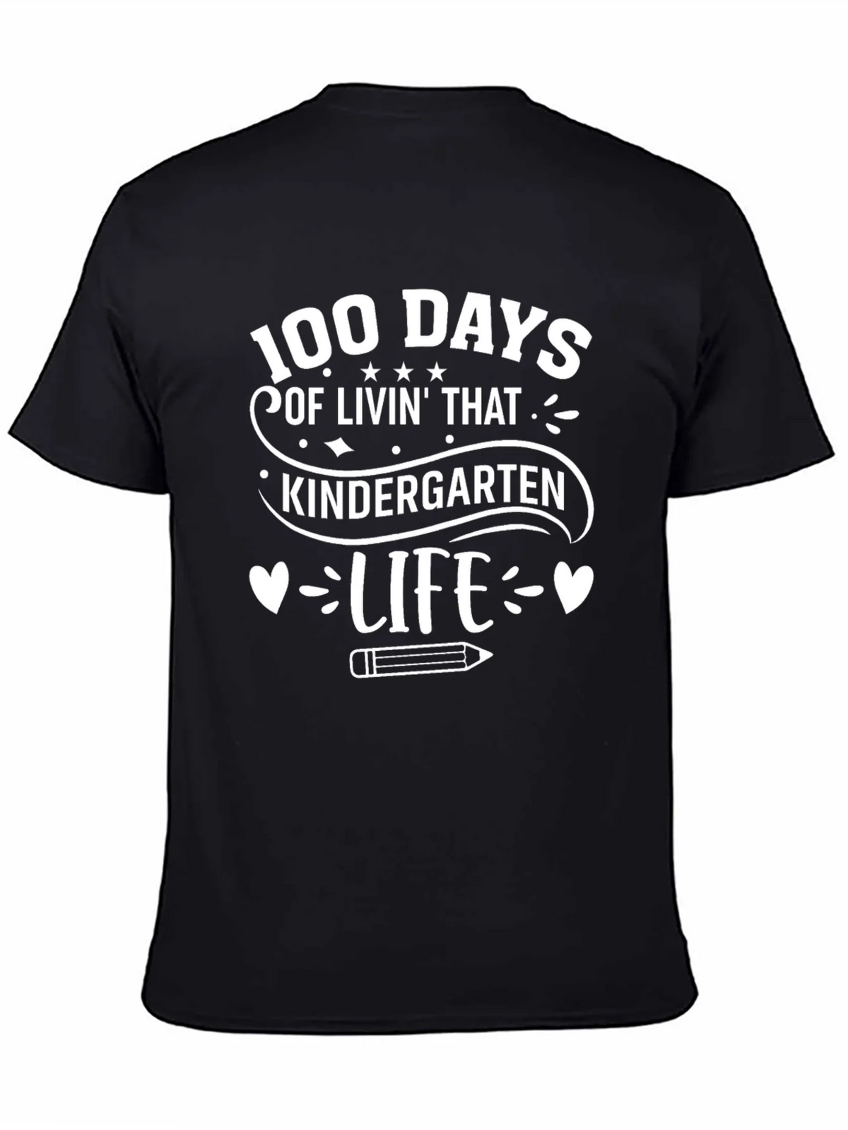 100 Days Kindergarten Life T-Shirt product image 4