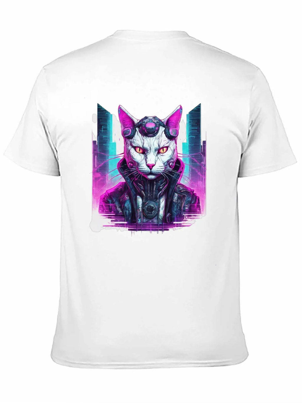 Cyberpunk Cat T-Shirt product image 10