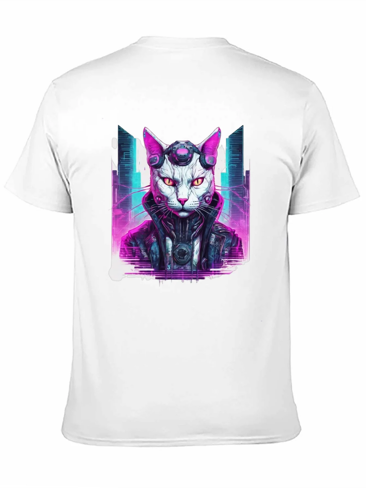 Cyberpunk Cat T-Shirt product image 10