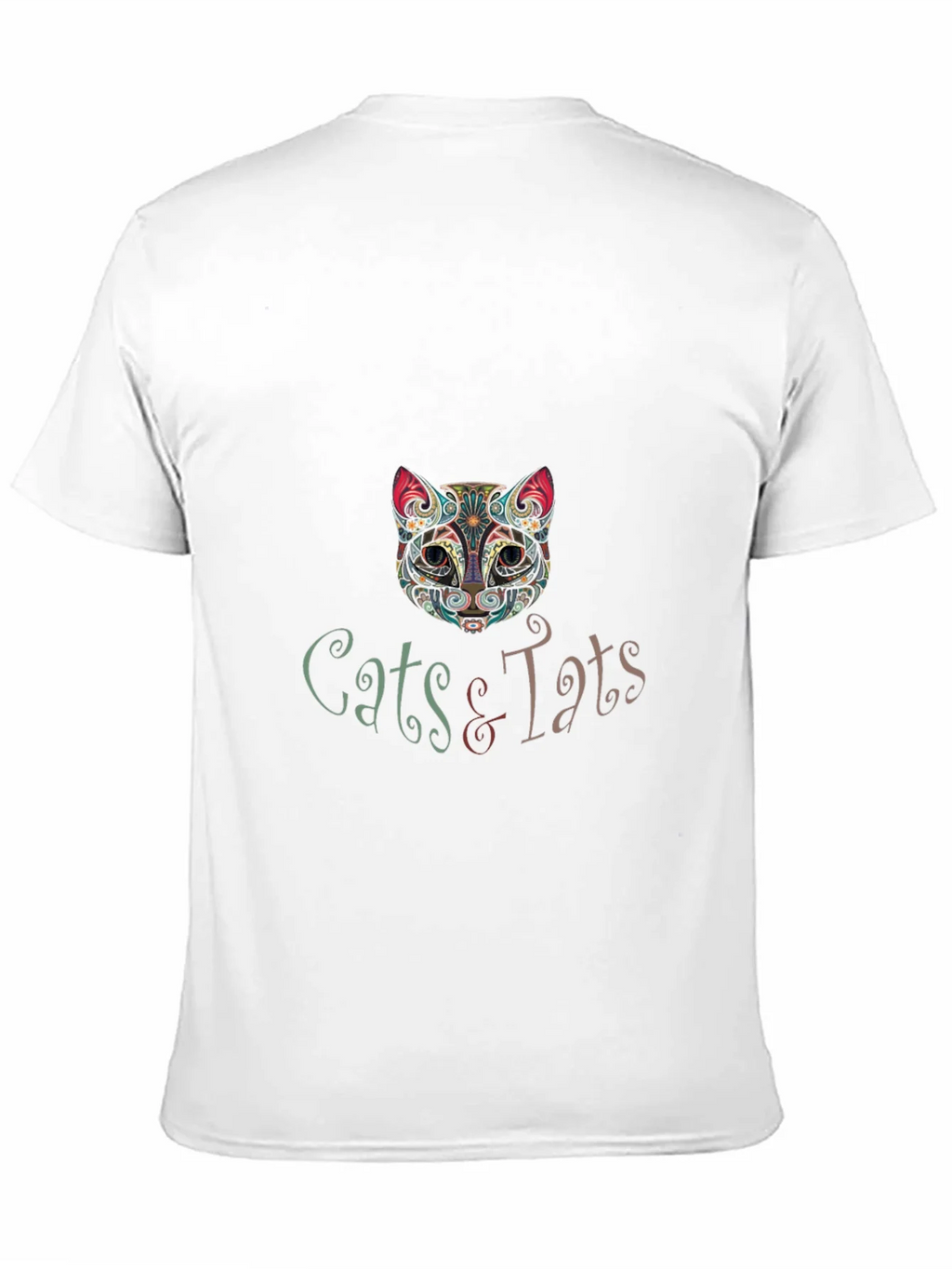 Cats & Tats Graphic T-Shirt - Unique Artistic Design product image 7