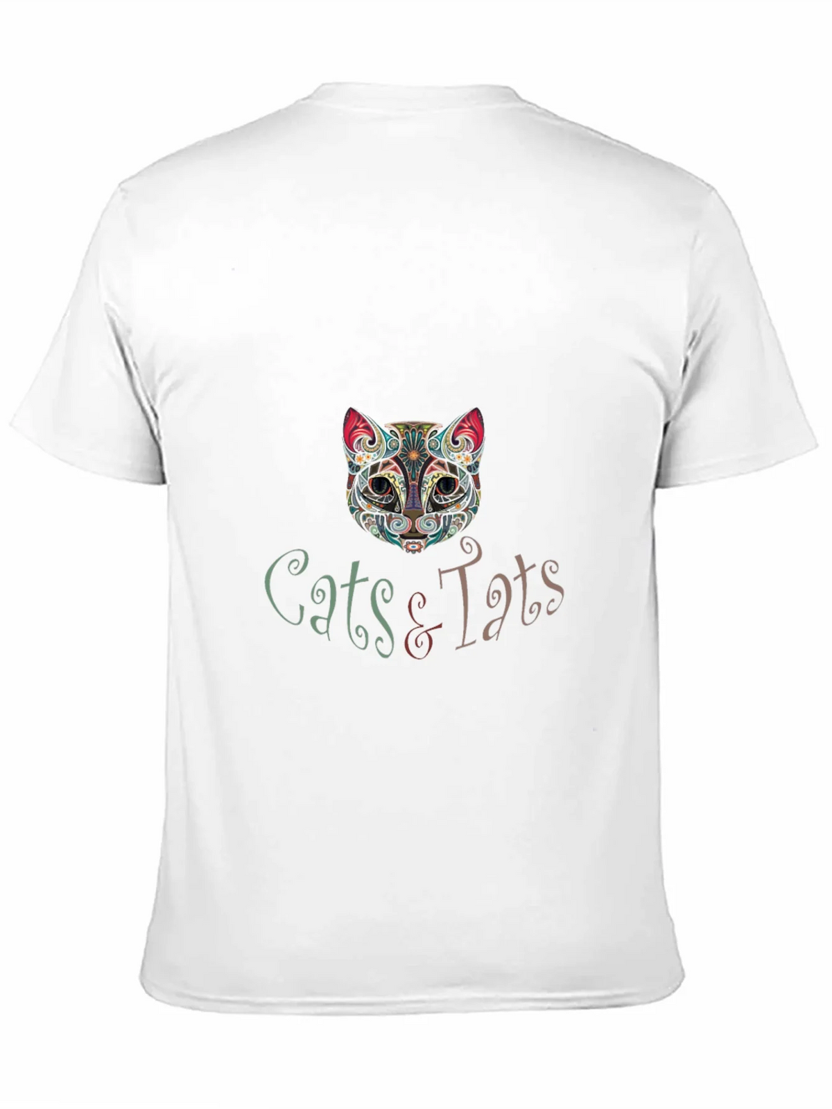 Cats & Tats Graphic T-Shirt - Unique Artistic Design product image 7
