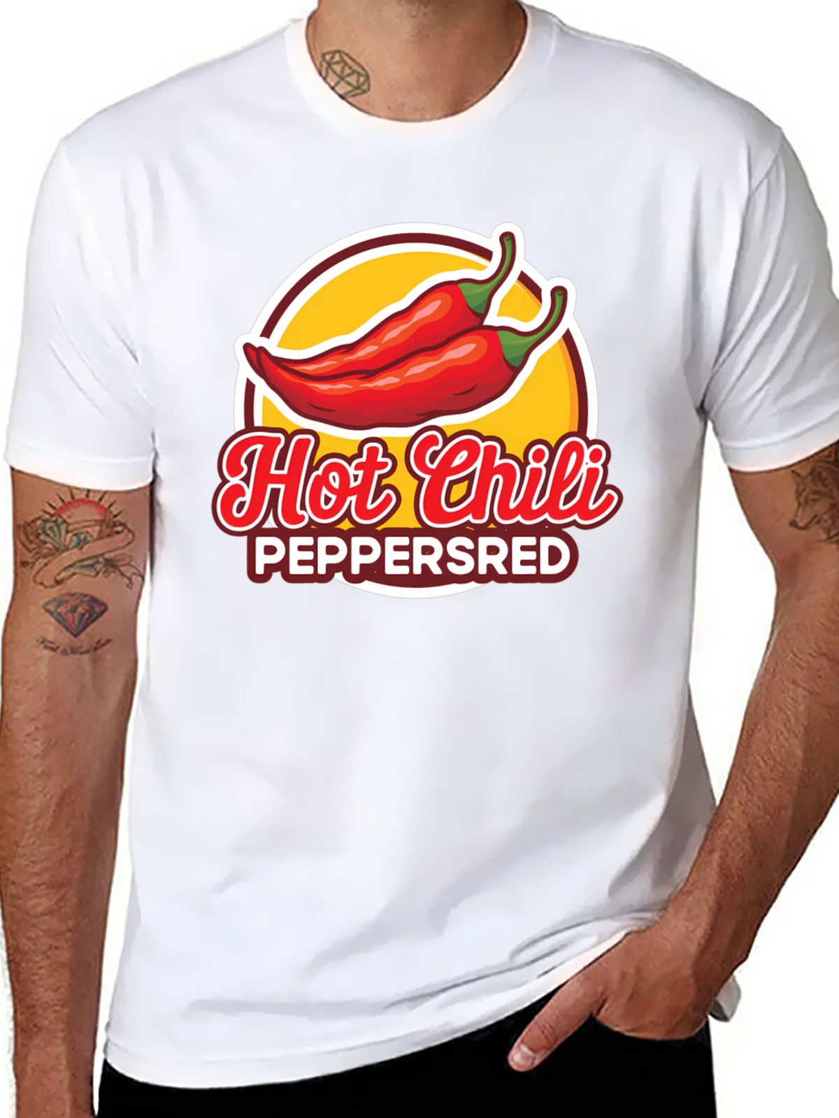 Hot Chili Peppers Graphic T-Shirt - Black product image 7