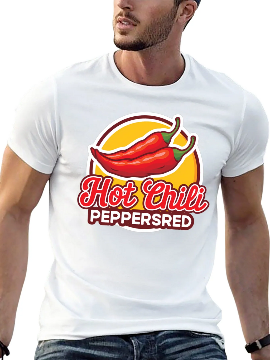Hot Chili Peppers Graphic T-Shirt - Black product image 12