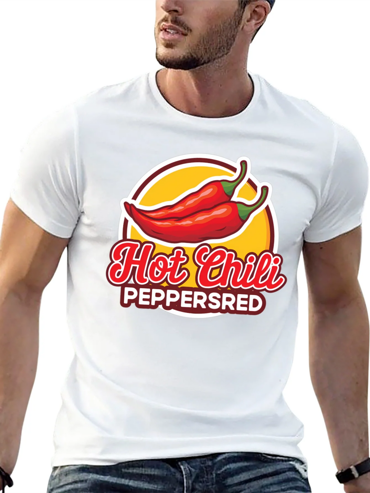 Hot Chili Peppers Graphic T-Shirt - Black product image 12