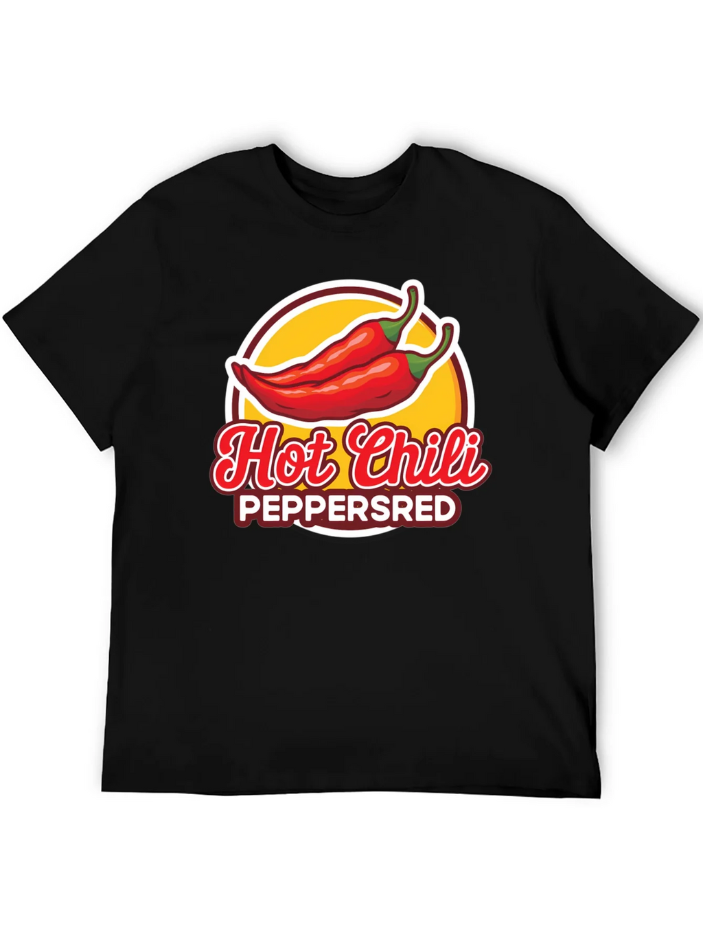 Hot Chili Peppers Graphic T-Shirt - Black product image 5