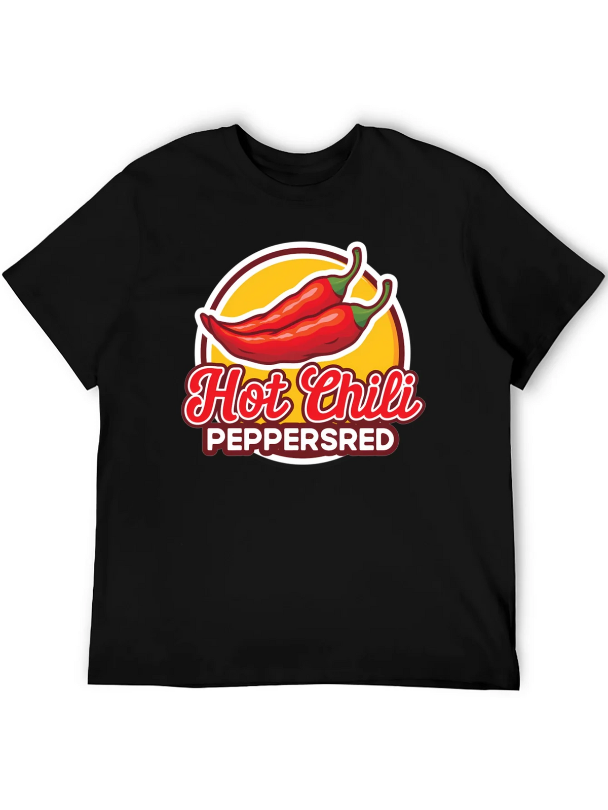 Hot Chili Peppers Graphic T-Shirt - Black product image 5