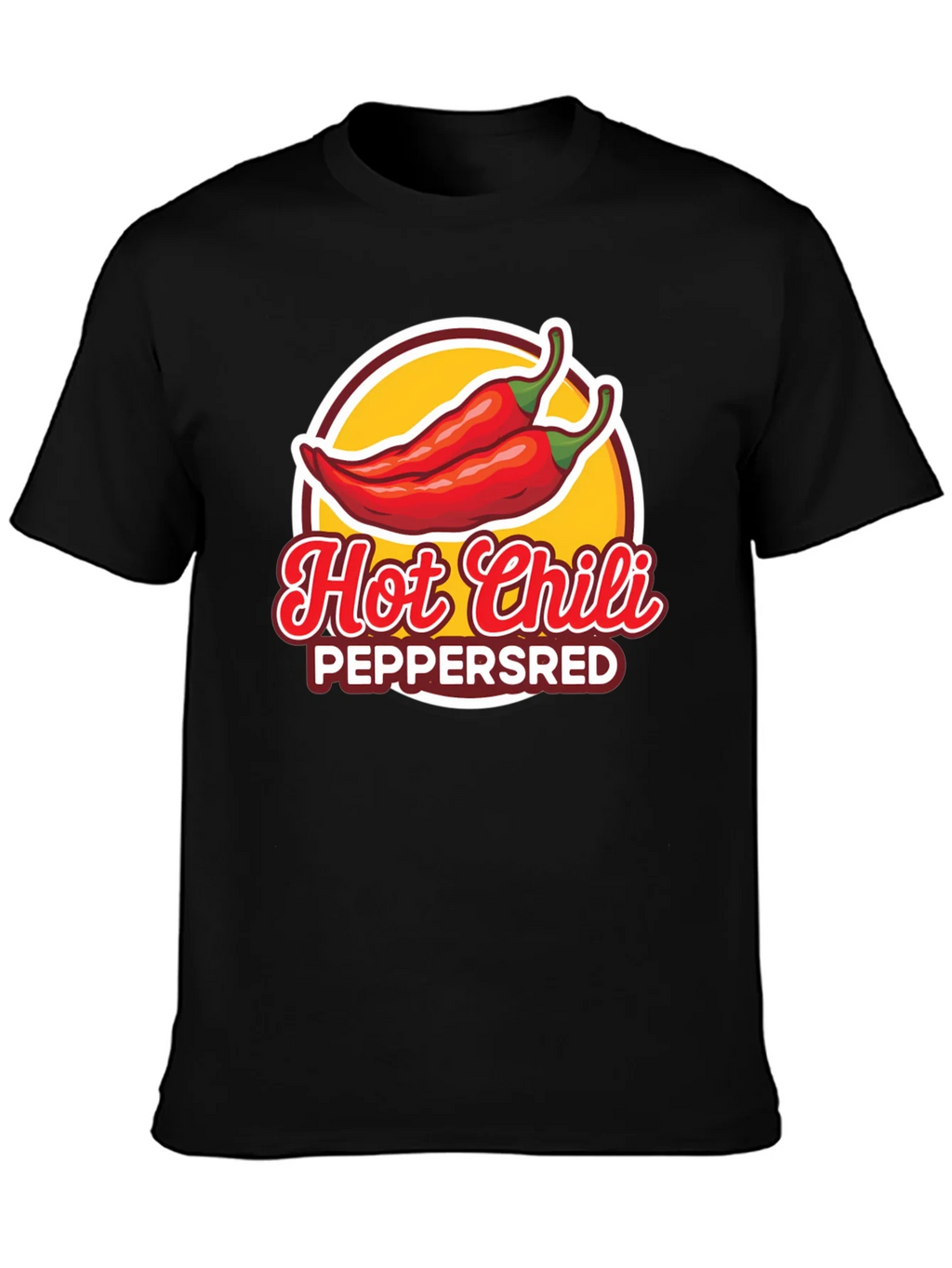 Hot Chili Peppers Graphic T-Shirt - Black product image 3
