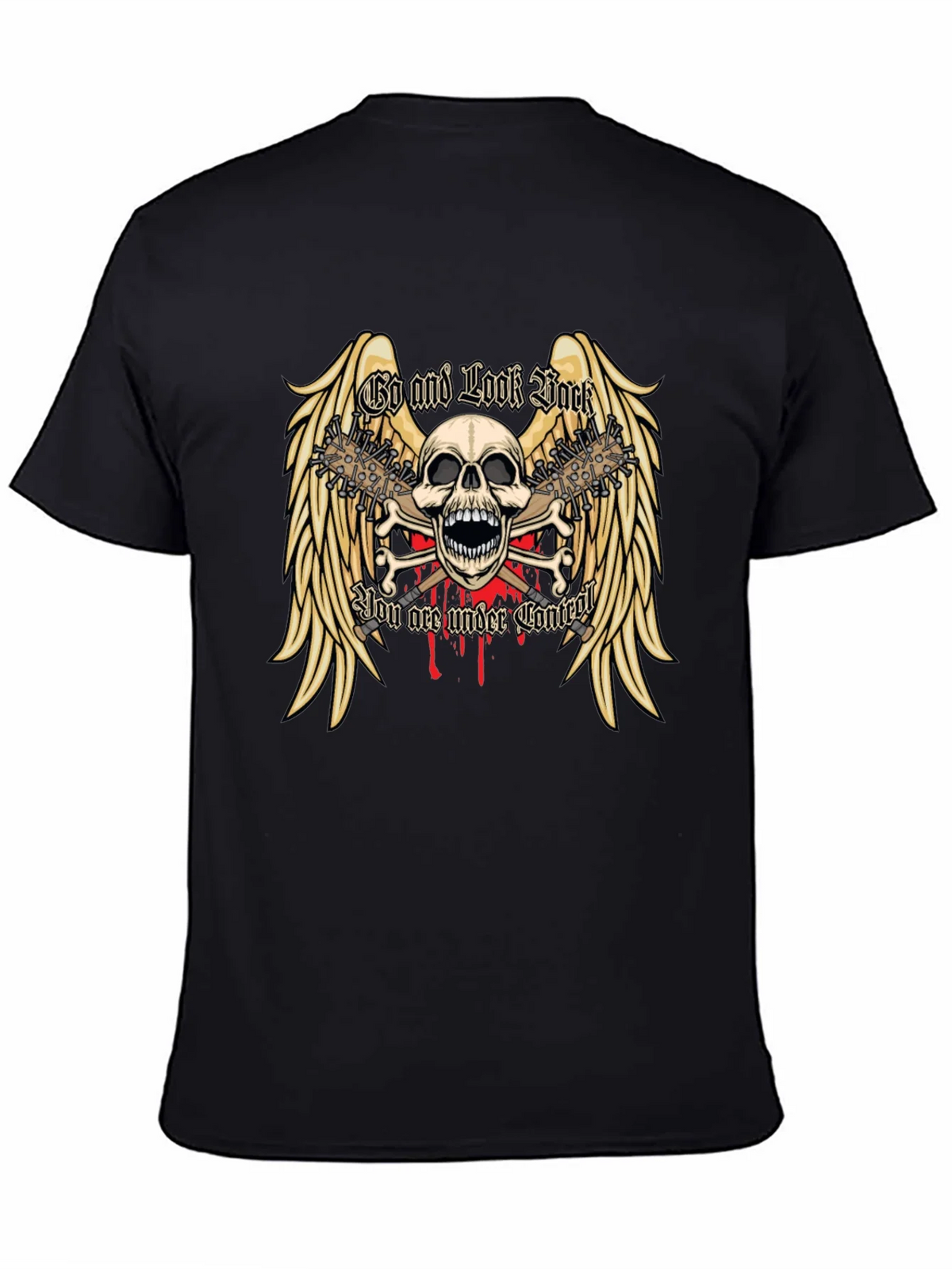 Skull & Wings Graphic Tee product image 3