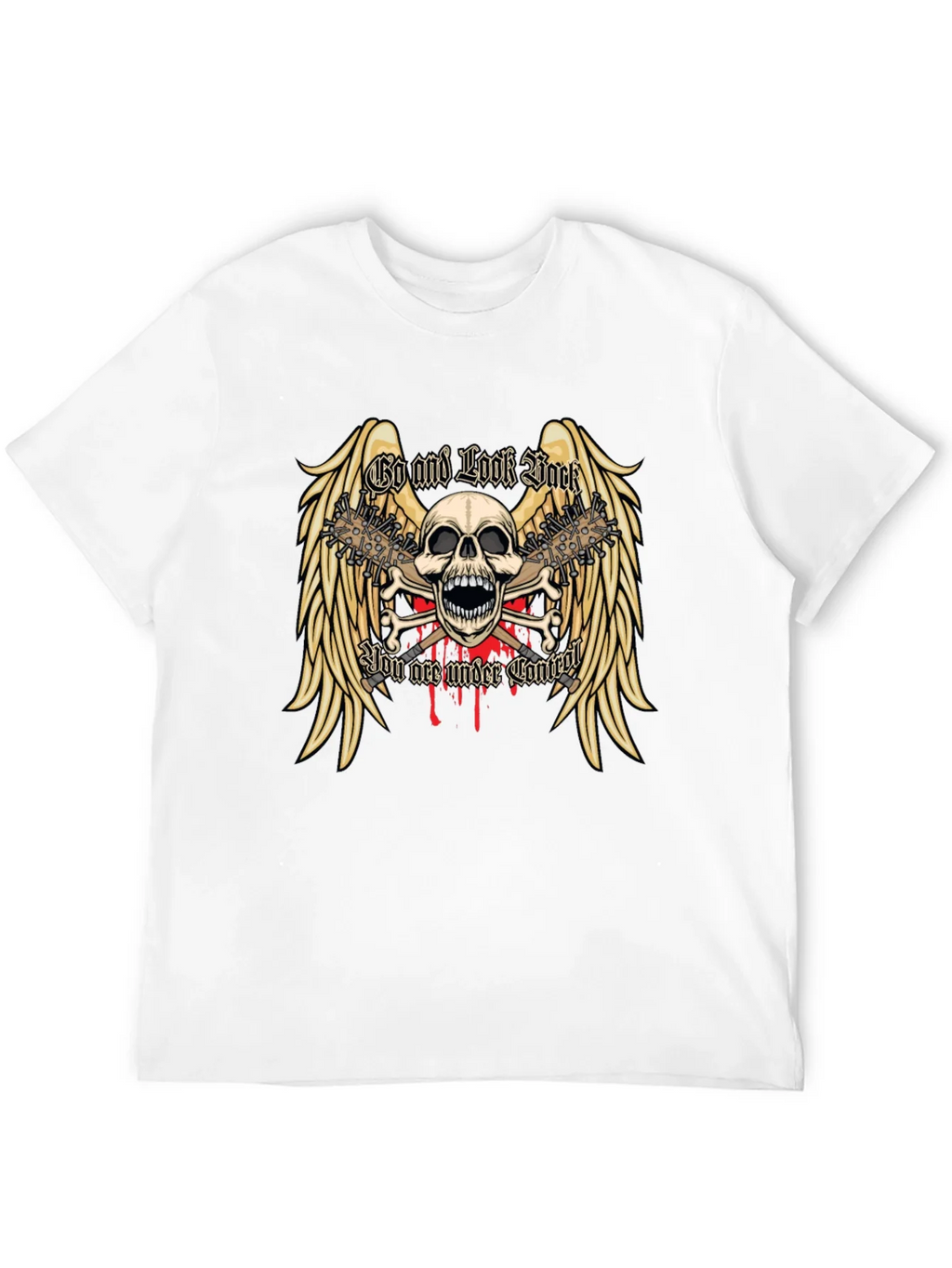 Skull & Wings Graphic Tee product image 8