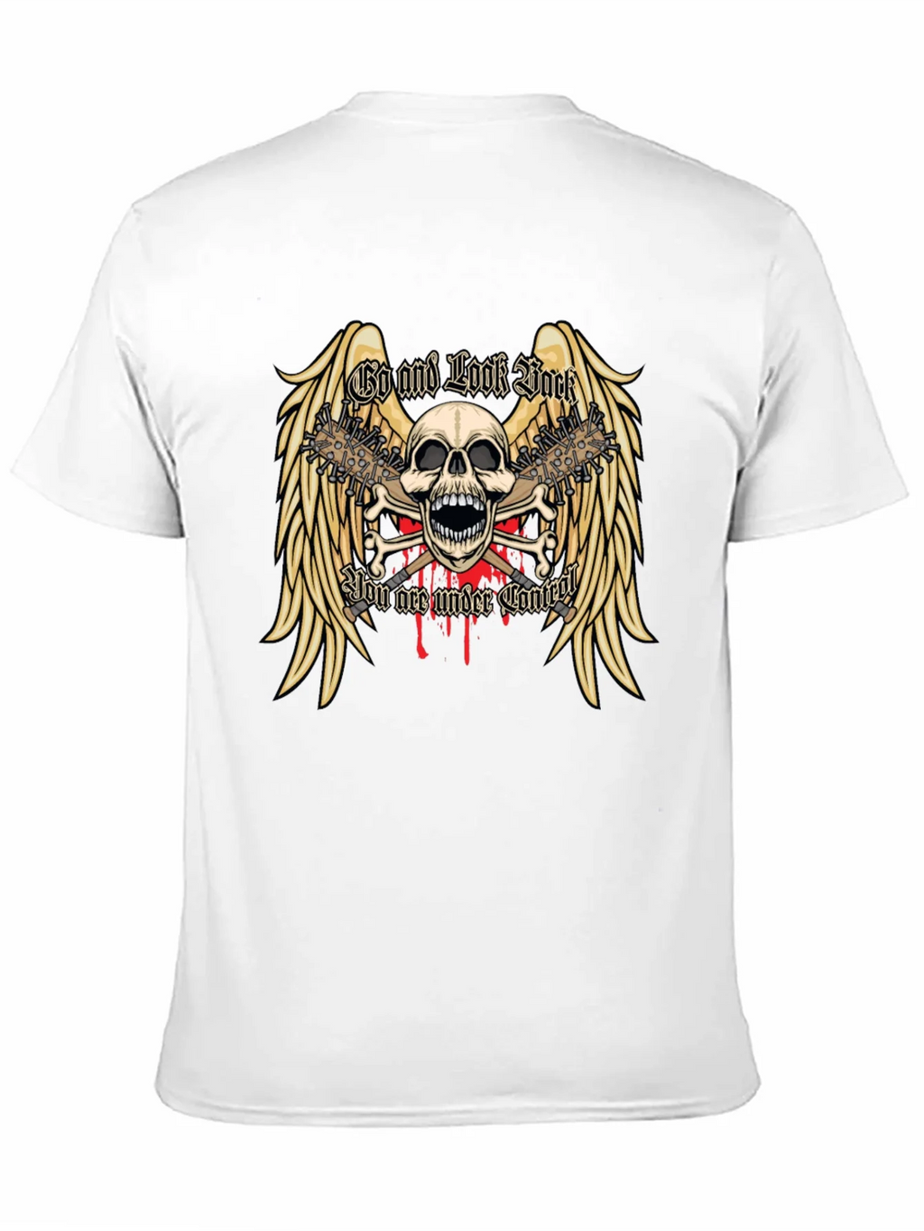Skull & Wings Graphic Tee product image 7