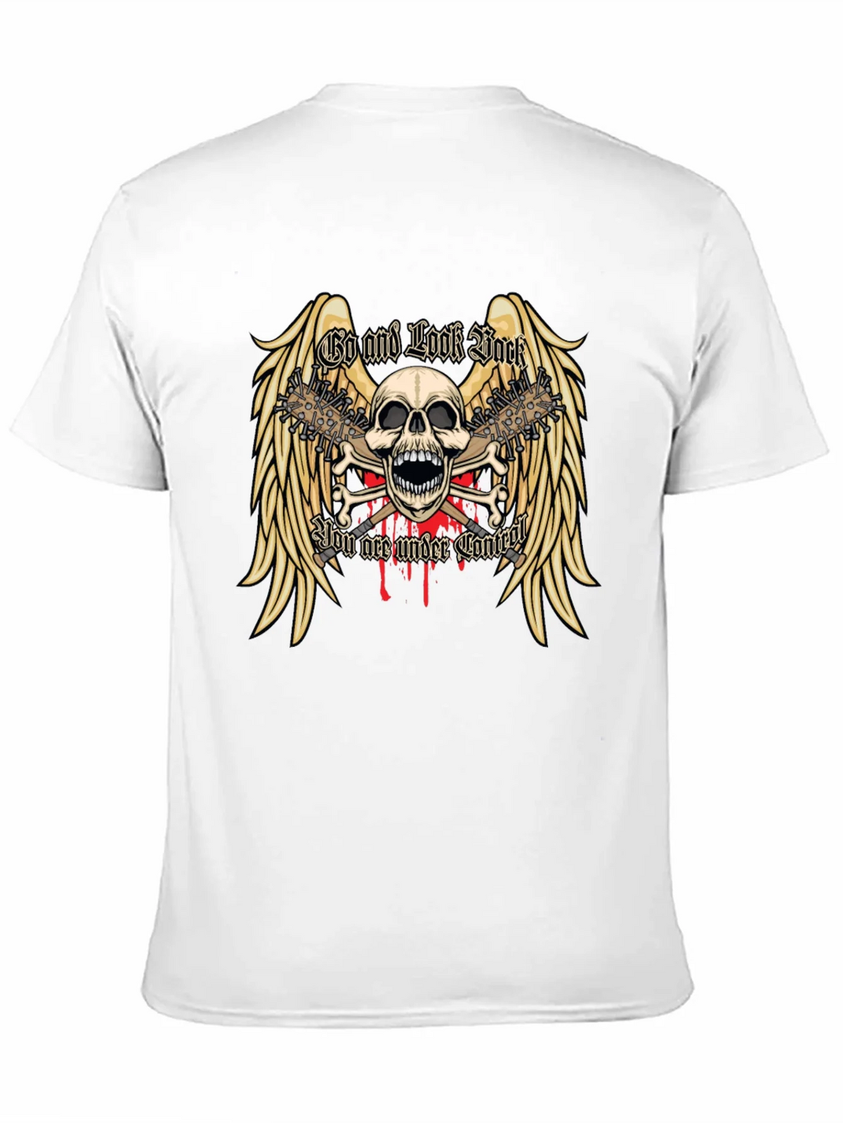 Skull & Wings Graphic Tee product image 7