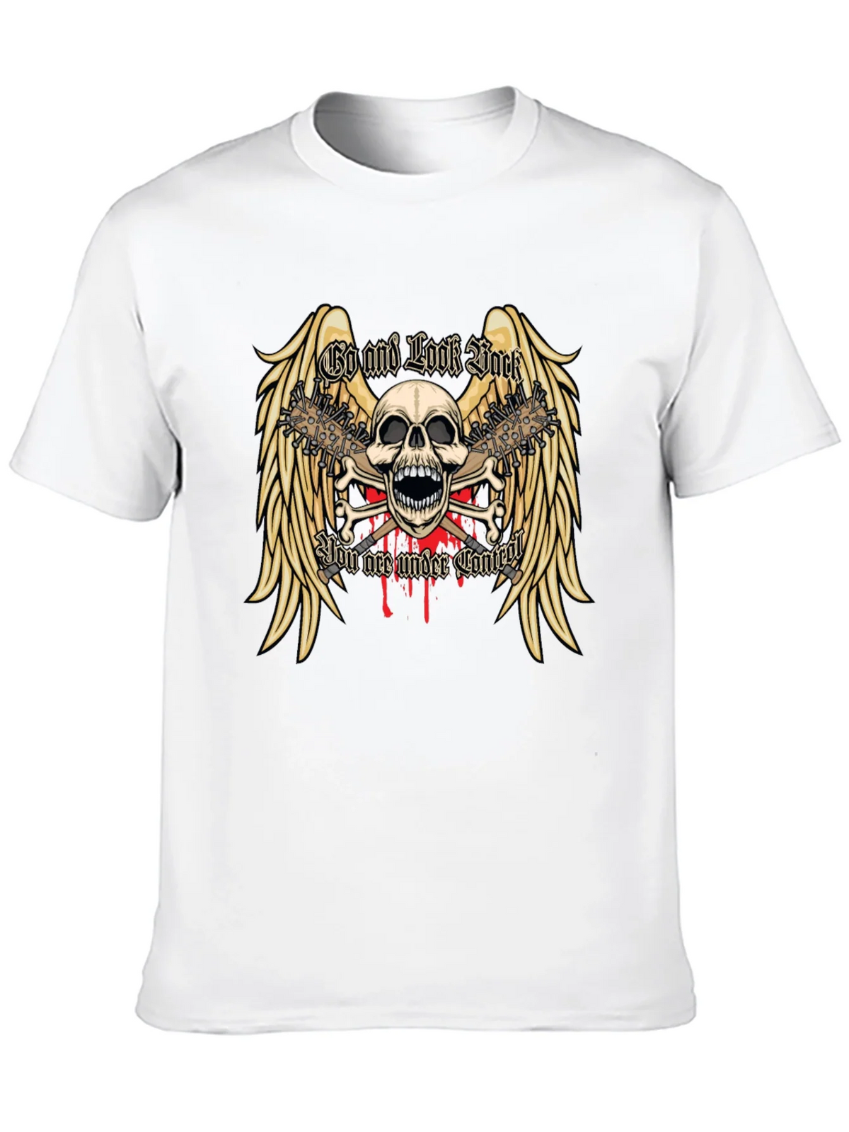 Skull & Wings Graphic Tee product image 6