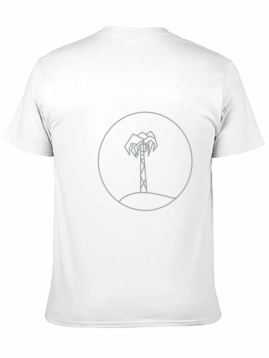 Geometric Palm Tree Graphic Tee product image 10