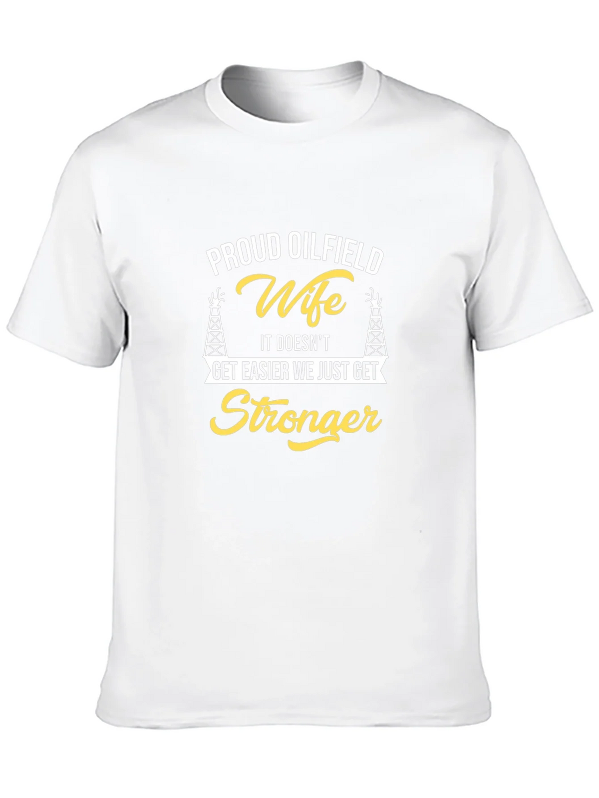 Proud Oilfield Wife T-Shirt product image 9