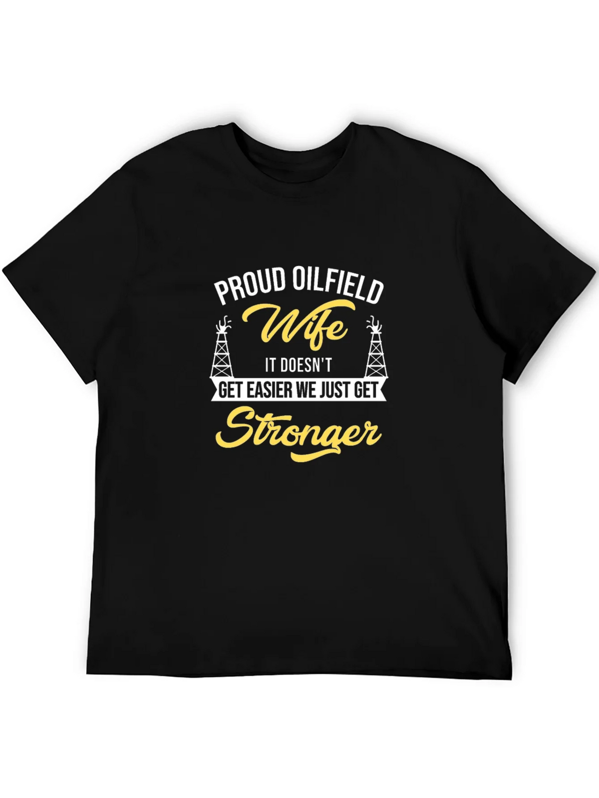 Proud Oilfield Wife T-Shirt product image 5