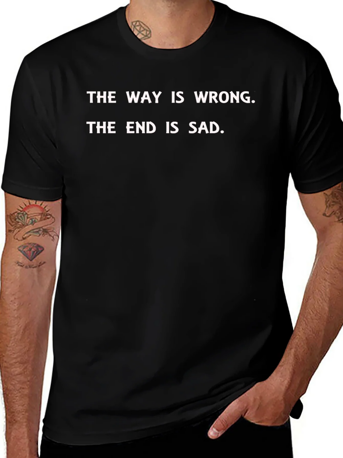 The Way is Wrong T-Shirt - Graphic Tee product image 1