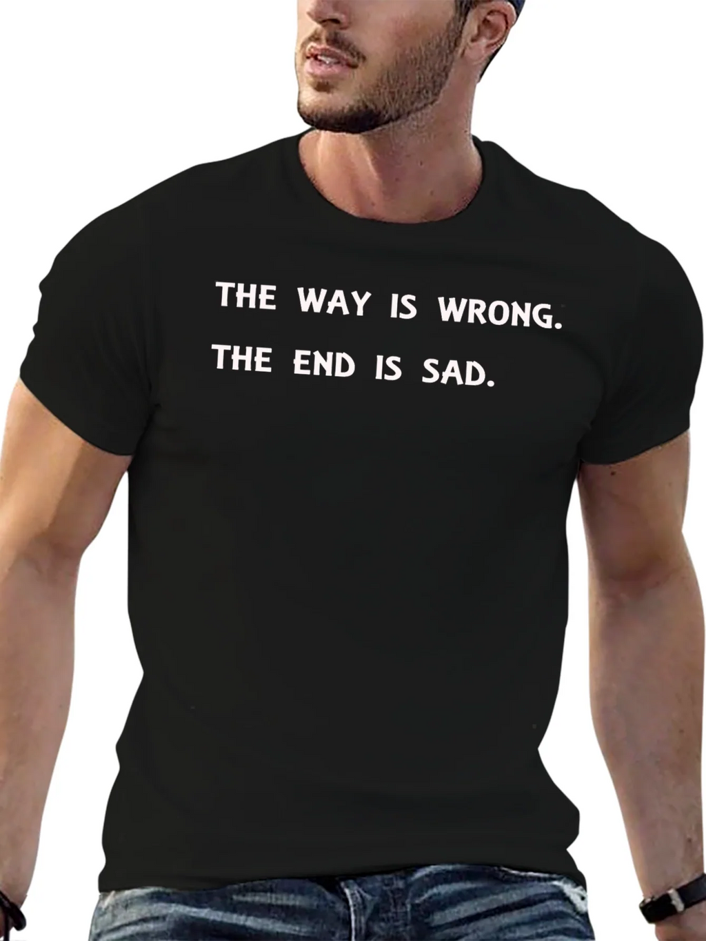The Way is Wrong T-Shirt - Graphic Tee product image 6