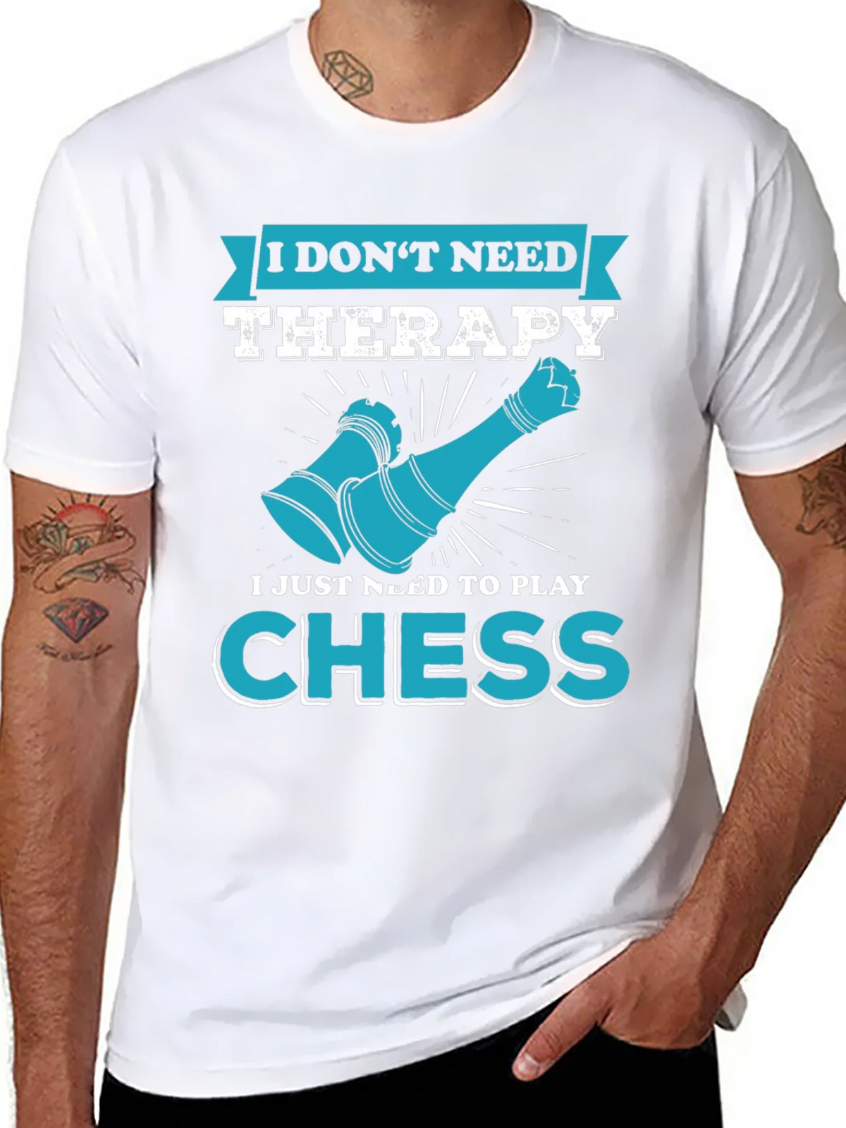 Chess Therapy T-Shirt product image 6