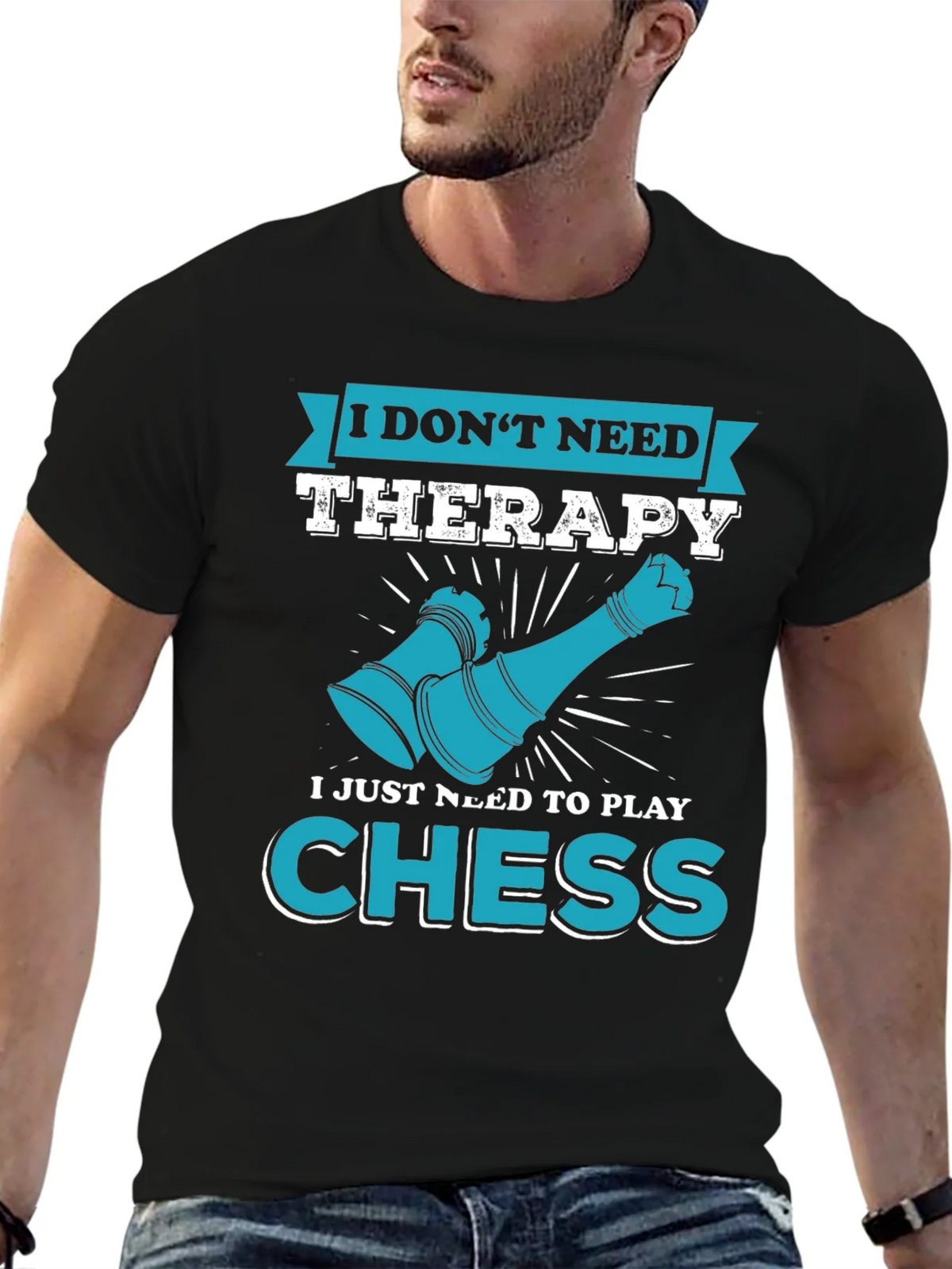 Chess Therapy T-Shirt product image 5