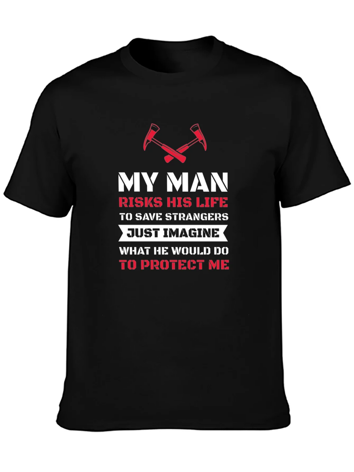 Firefighters Man T-Shirt - Protect Me product image 3