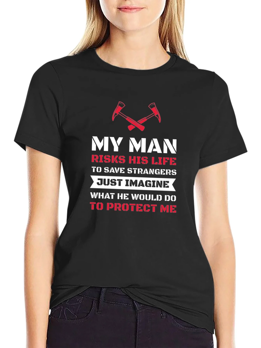 Firefighters Man T-Shirt - Protect Me product image 2
