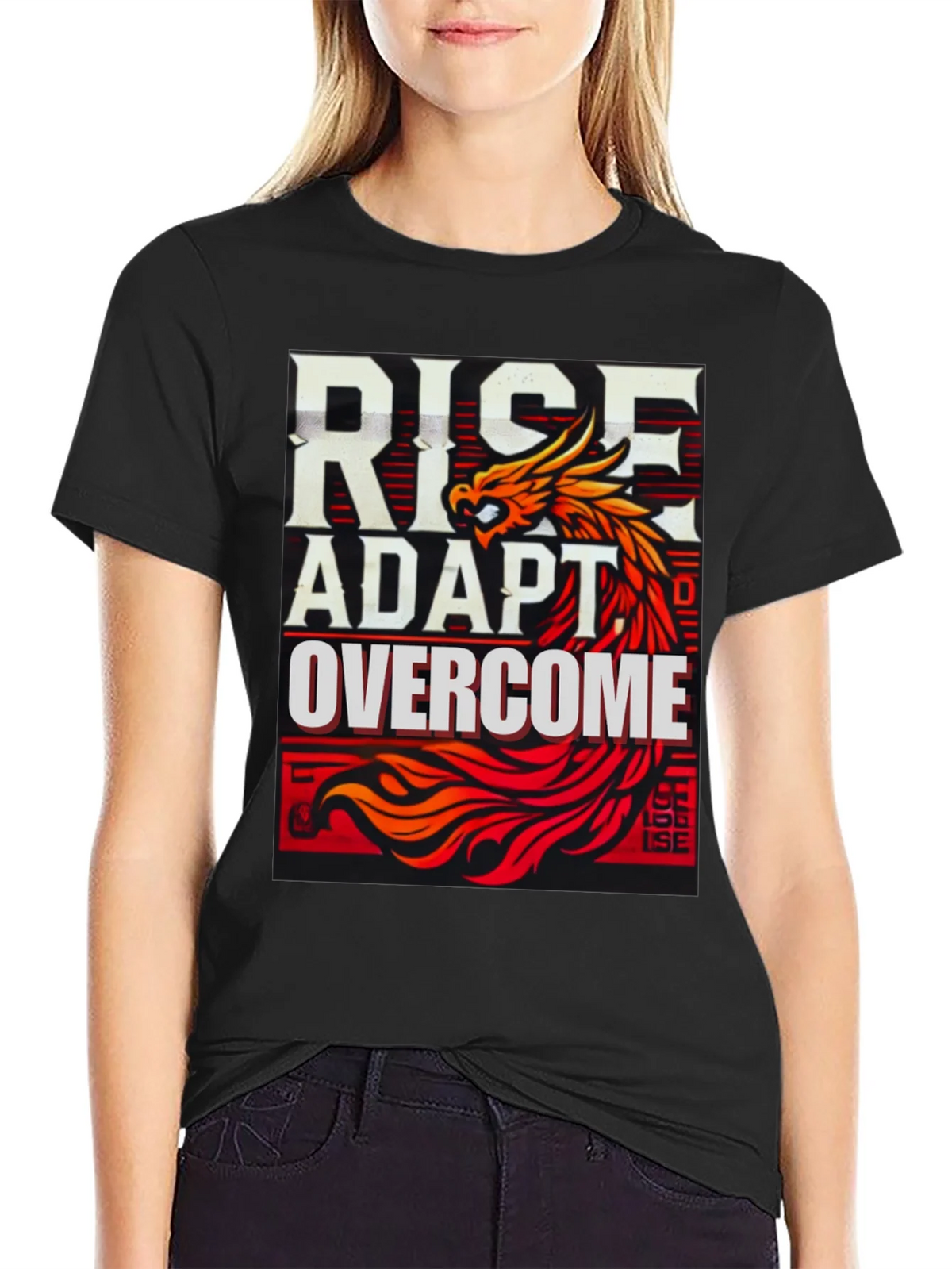 Rise Adapt Overcome Phoenix Graphic Tee product image 2