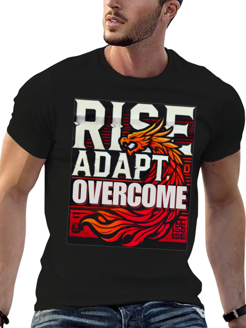 Rise Adapt Overcome Phoenix Graphic Tee product image 6