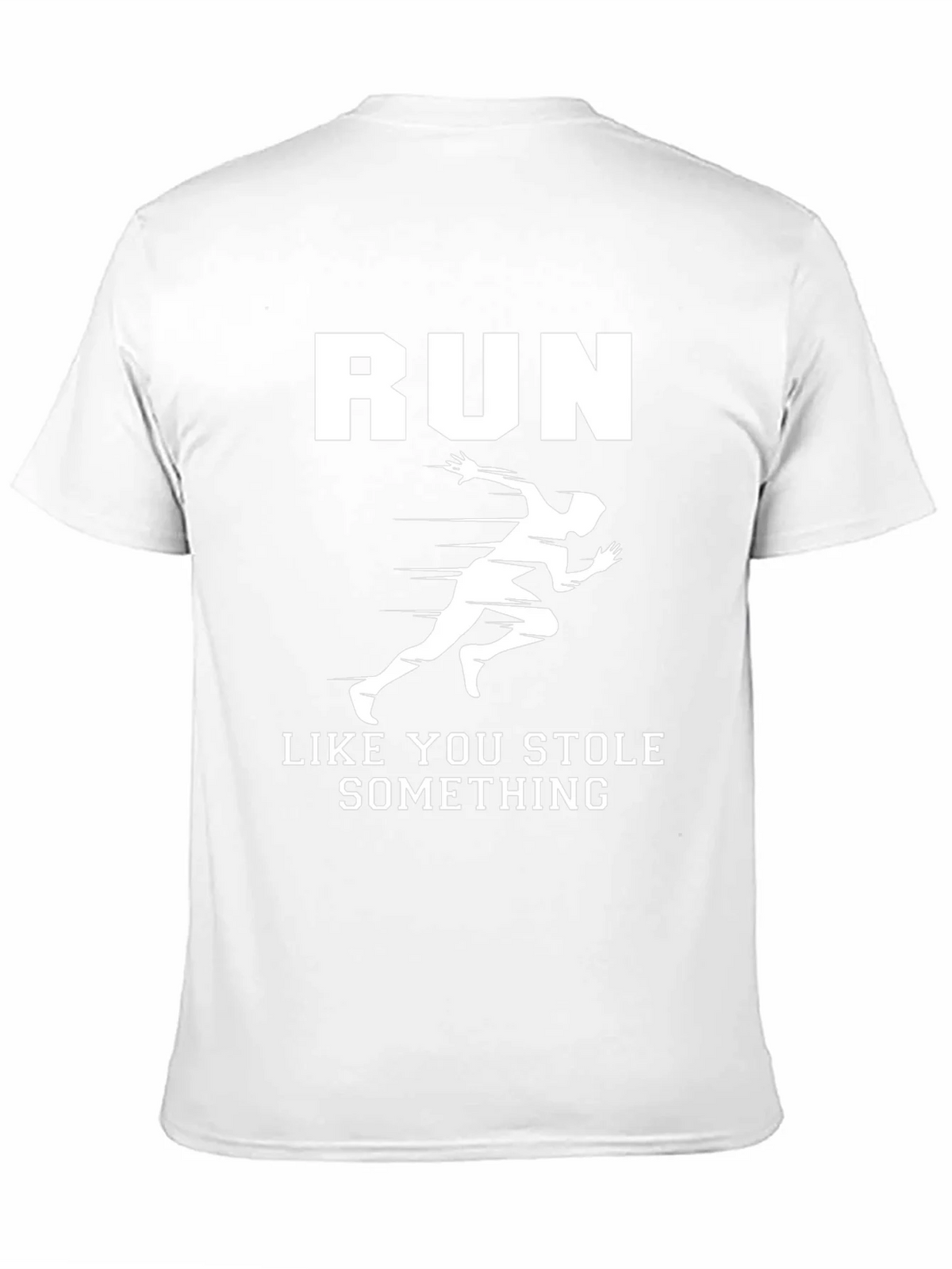 Run Like You Stole Something Black Graphic Tee product image 10